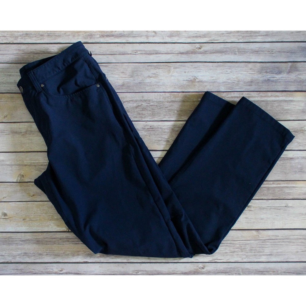 Lululemon Pants Mens 30 x 30 Blue ABC Classic Fit Warpstreme 5-Pocket M5ADES